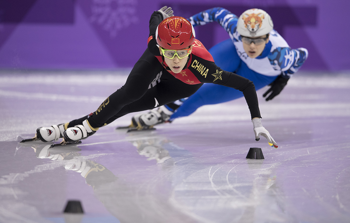 2018年2月13日，2018平昌冬奥会短道速滑女子500米半决赛中,中国选手范可新和曲春雨均被判犯规,双双出局,遗憾无缘决赛。